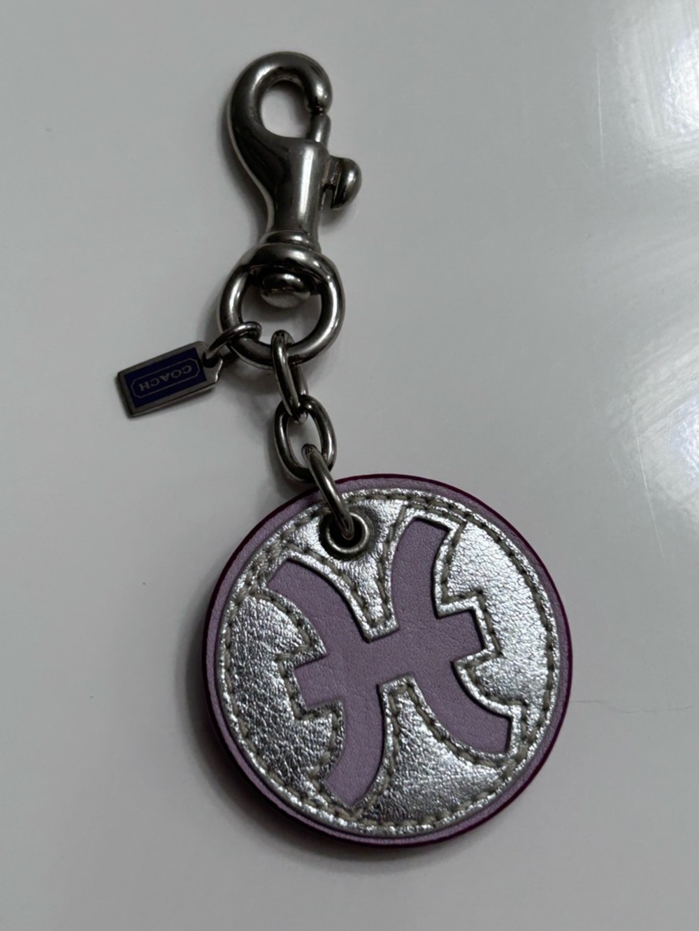 Coach Y2K Pisces Horoscope Charm